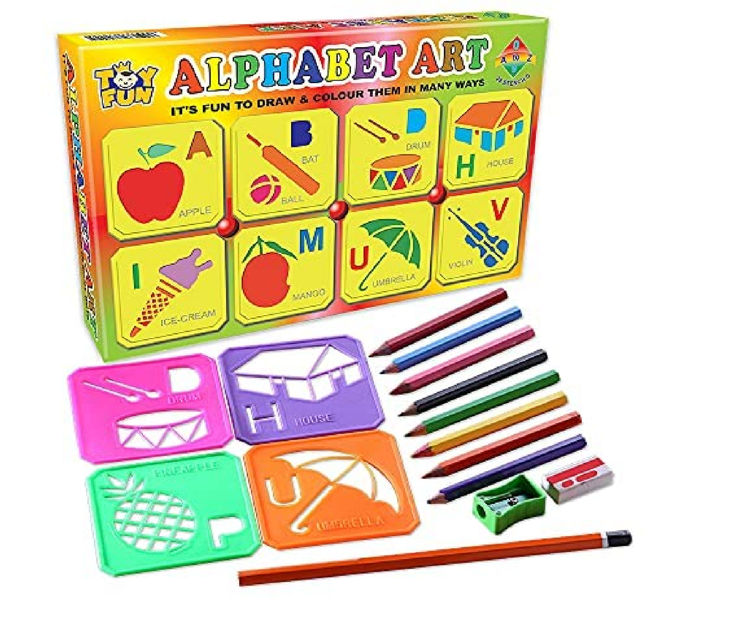 ToyFun Alphabet Art