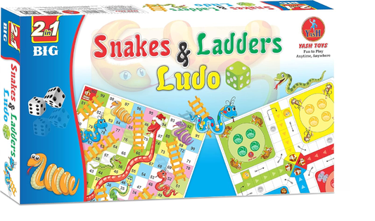 Snakes & Ladders + Ludo